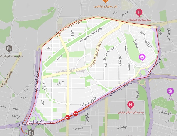 🏡 جنت‌آباد شمالی؛ محله‌ای آرام در قلب شمال غرب تهران!