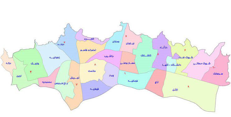 منطقه 1 شهر تهران