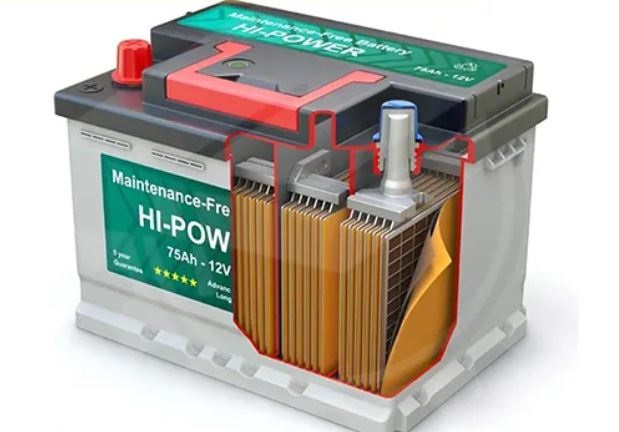 اجزا و ساختار باتری خودرو