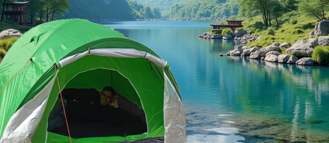 چادر مسافرتی عصایی