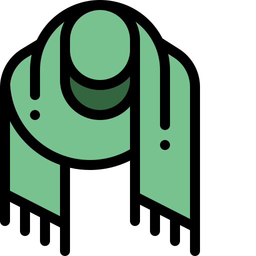 آیکون دسته شال و روسری