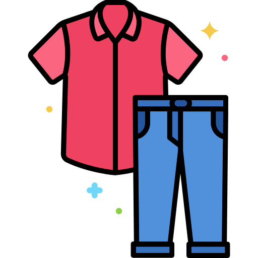 آیکون دسته مد و پوشاک