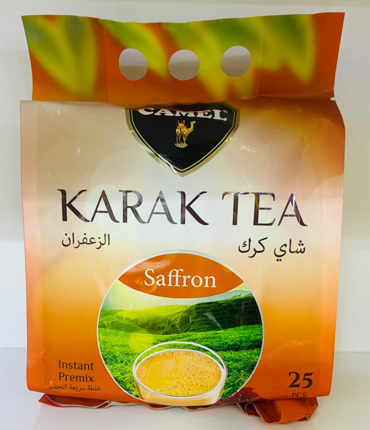 چای کرک 25 ساشه کمل طعم زعفران