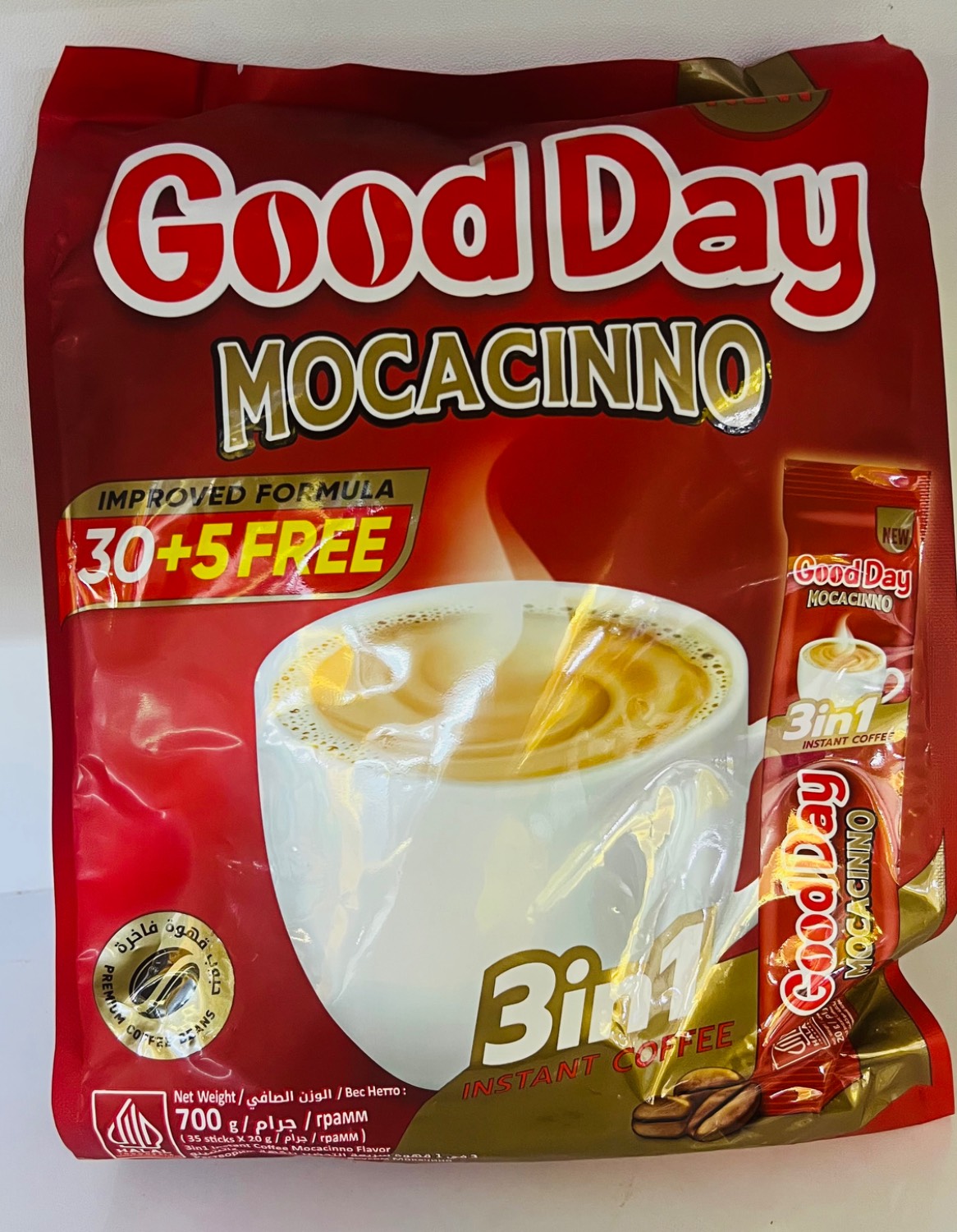 کافی میکس گوددی 35 عددی طعم موکاچینو (طرح جدید)