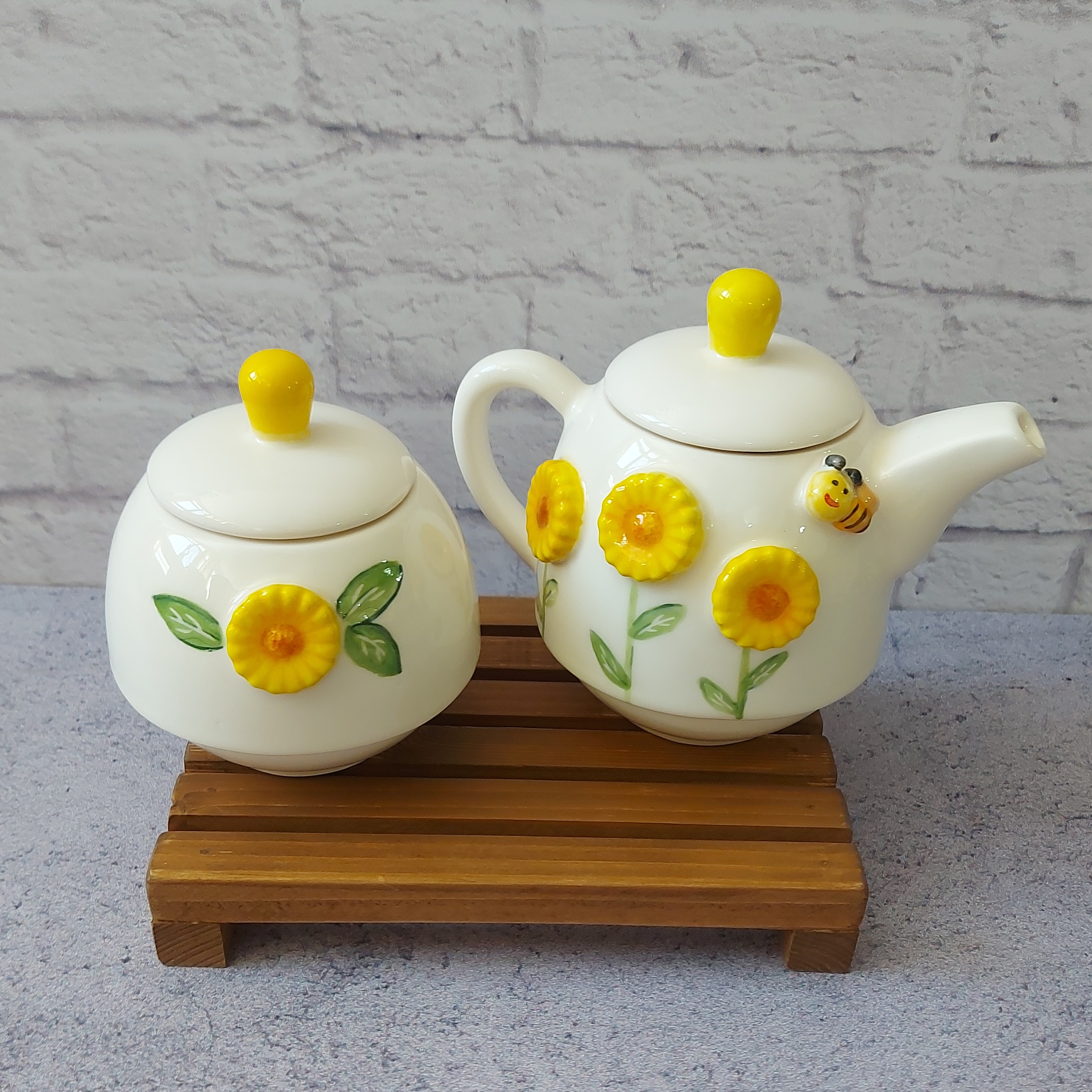 ست چایخوری آفتابگردان