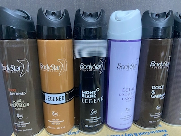 اسپری بدن body