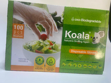 دستکش یکبارمصرف کوالا