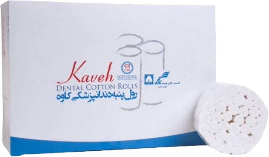 رول پنبه دندانپزشکی کاوه