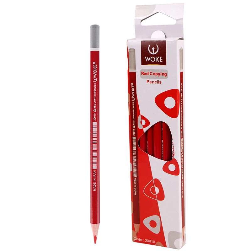 مداد قرمز ووک WOKE 20010 (بسته 12 تایی)