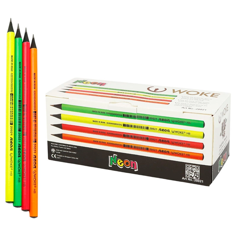 مداد مشکی ووک WOKE 20021 (بسته 72 تایی)