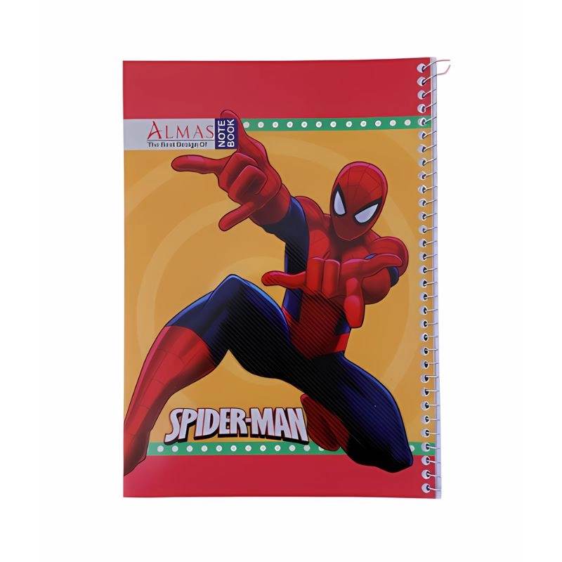 دفتر 50 برگ فنری (بسته 6تایی)