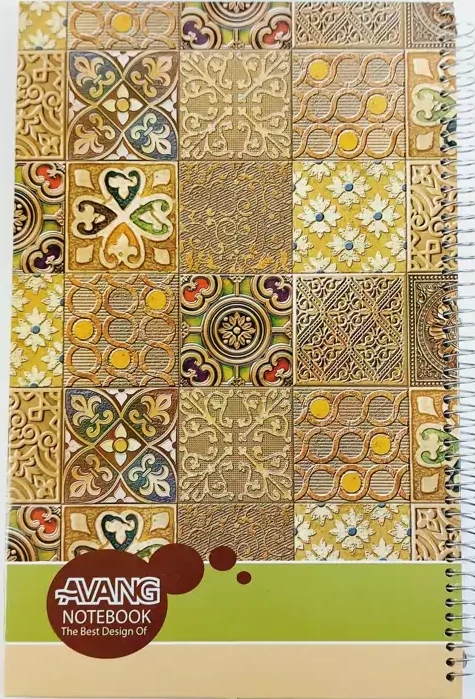 دفتر 100 برگ فنری آونگ (بسته 6تایی)