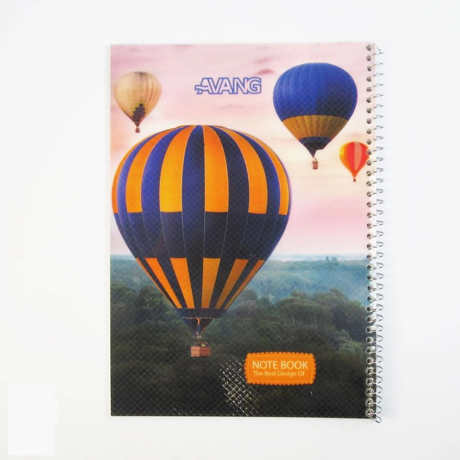 دفتر 50 برگ فنری آونگ (بسته 6تایی)