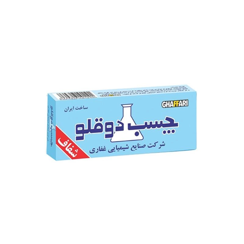 چسب دوقلو غفاری (شفاف) GHAFFARI