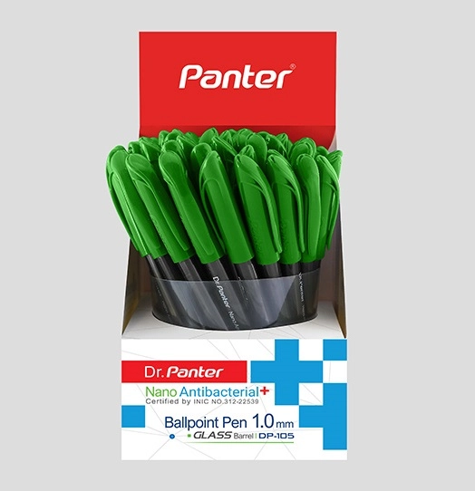 خودکار 0.7 سبز آنتی باکتریال دکتر پنتر Dr.Panter