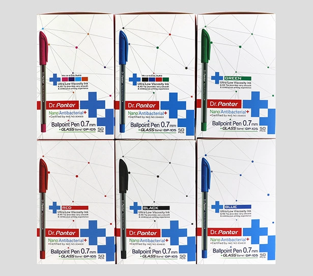 خودکار 0.7 سبز آنتی باکتریال دکتر پنتر Dr.Panter