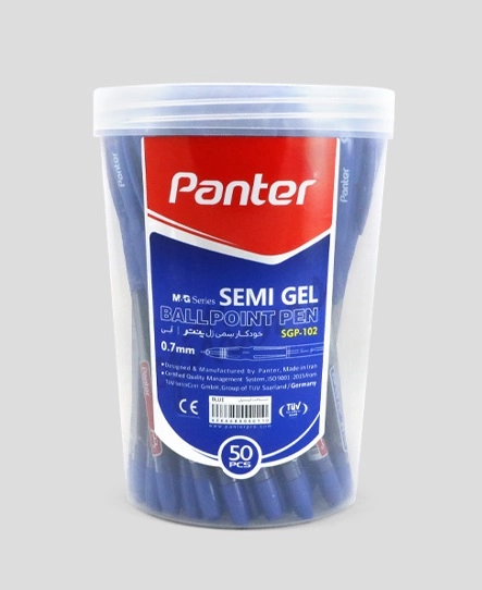 خودکار 0.7 گریپ دار آبی پنتر Panter