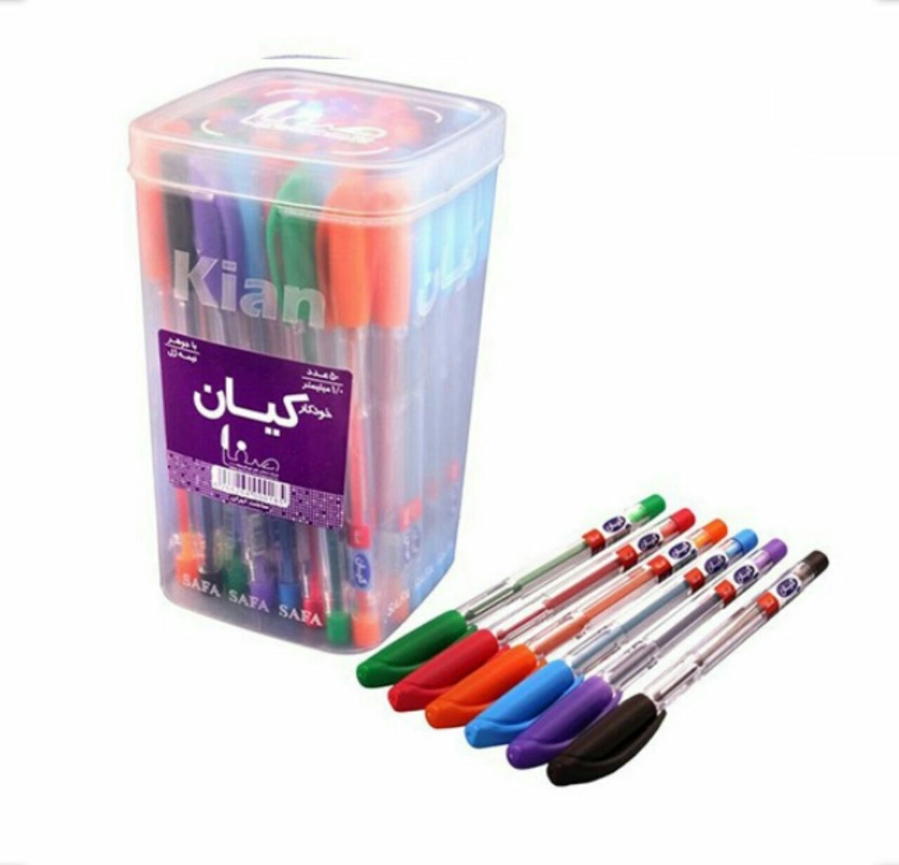 خودکار 1.0 کیان صفا رنگارنگ