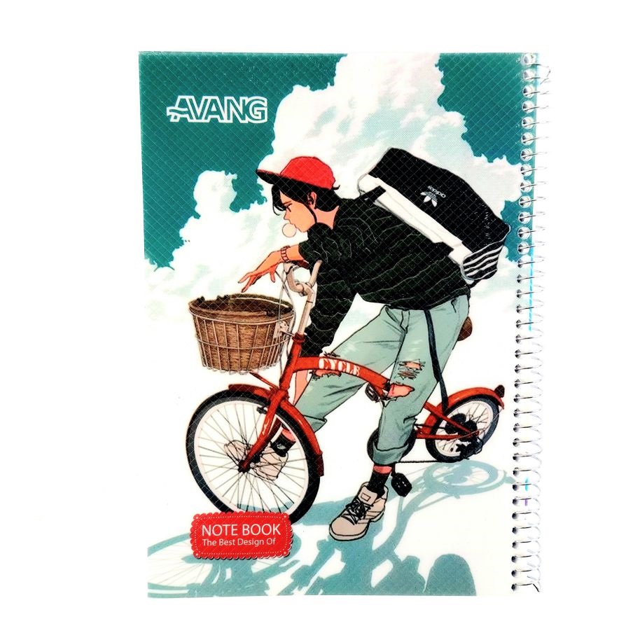 دفتر 100 برگ فنری آونگ (بسته 6تایی)