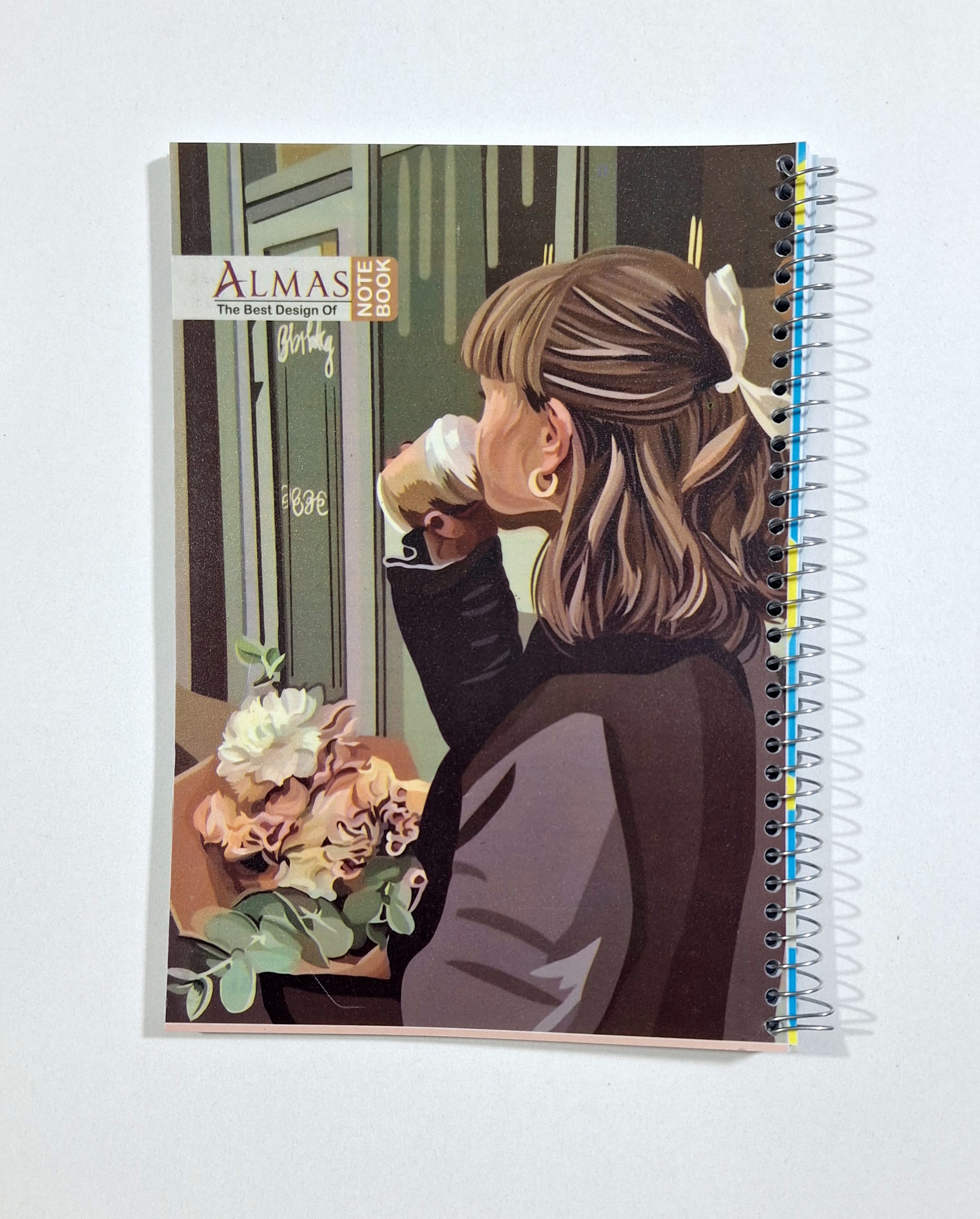 دفتر 100 برگ فنری (بسته 6تایی)