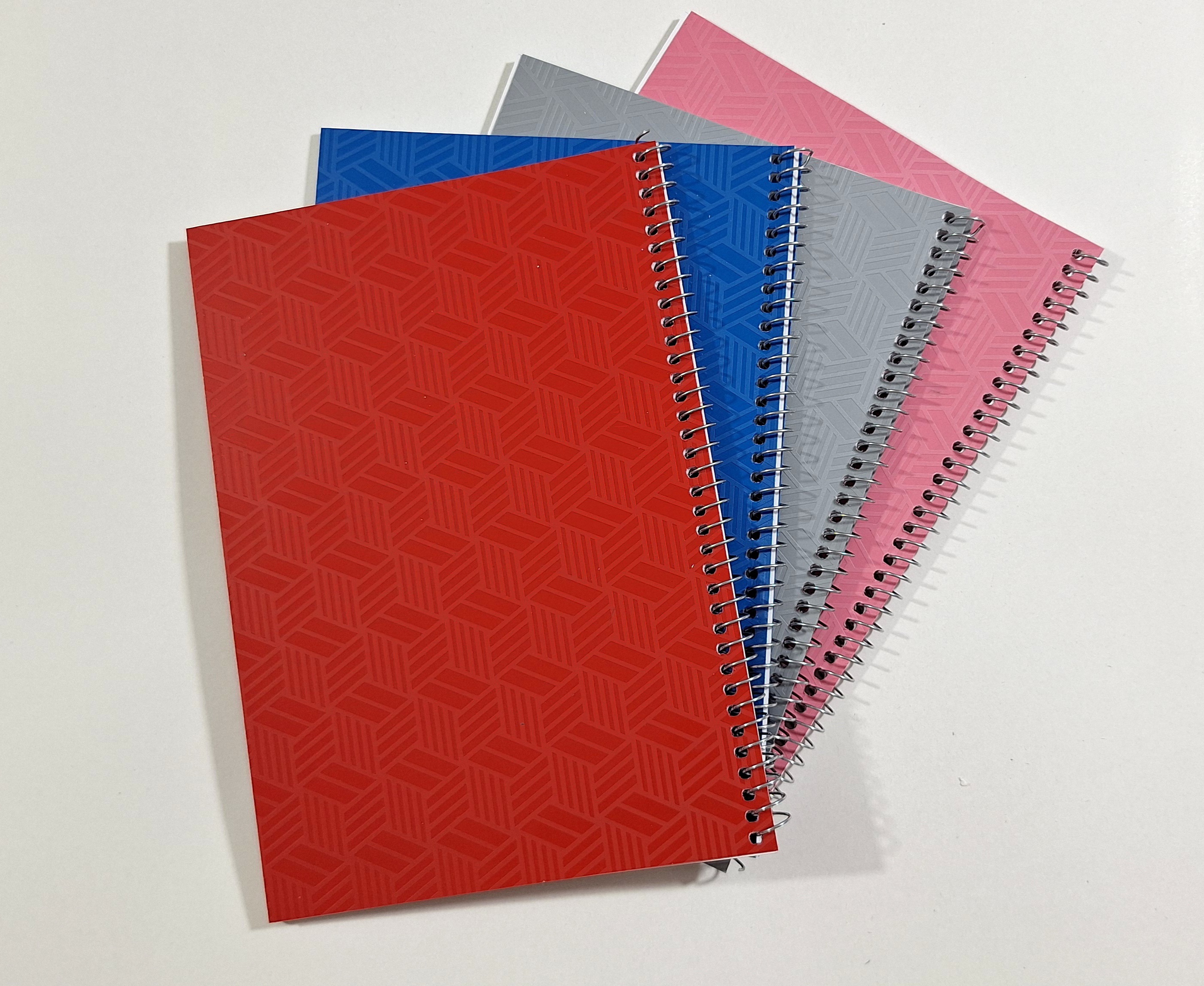 دفتر 100 برگ فنری (بسته 6تایی)