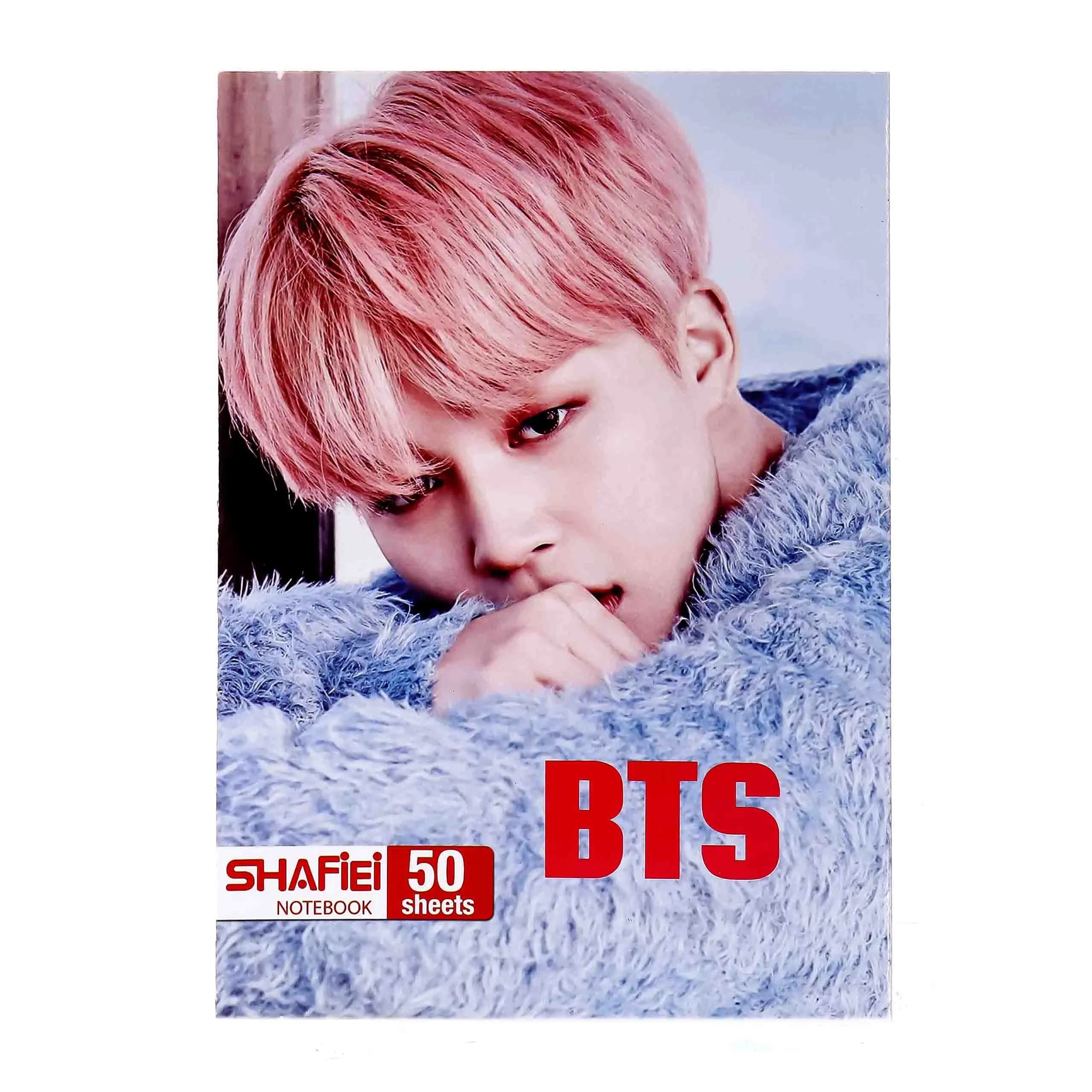 دفتر 50 برگ بی تی اس ته چسب شفیعی