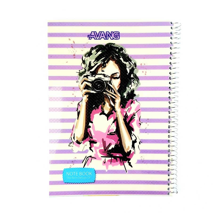 دفتر 50 برگ فنری آونگ (بسته 6تایی)