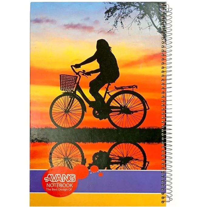 دفتر 50 برگ فنری آونگ (بسته 6تایی)