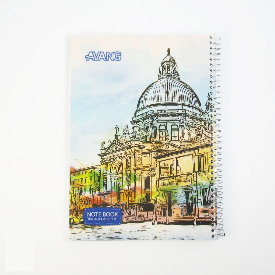 دفتر 50 برگ فنری آونگ (بسته 6تایی)