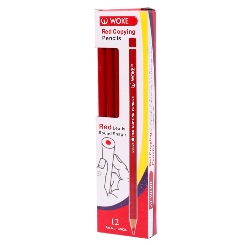 مداد قرمز ووک WOKE 20025 (بسته 12 تایی)