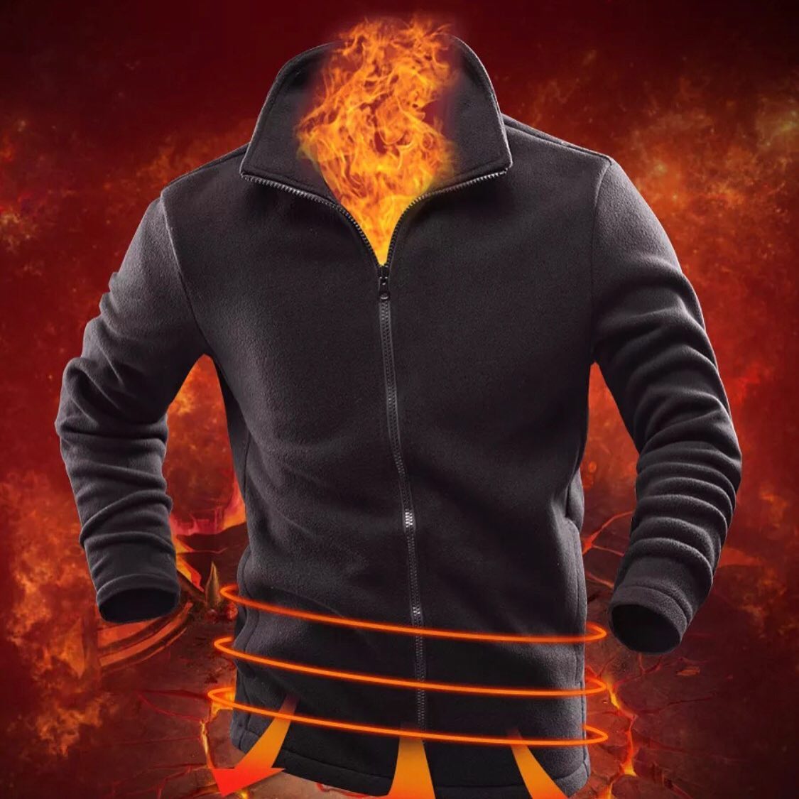 كاپشن دوپوش پلار دار (دوقلو )گورتكس