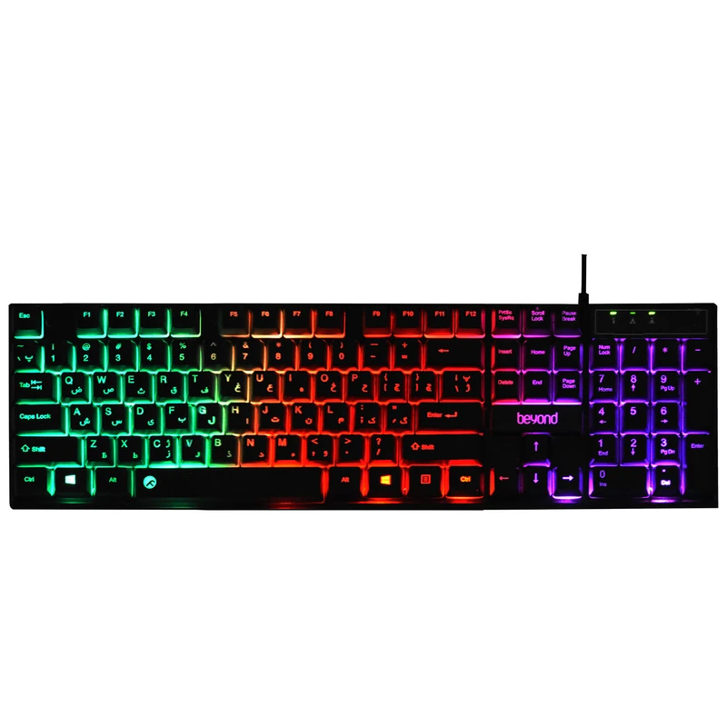 کیبورد بیاند مدل BK-7100 RGB