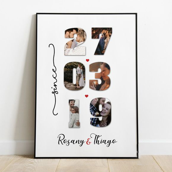 تابلو دکوراتیو مدل اعداد