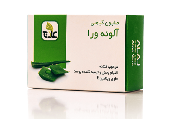صابون گیاهی آلوئه‌ورا