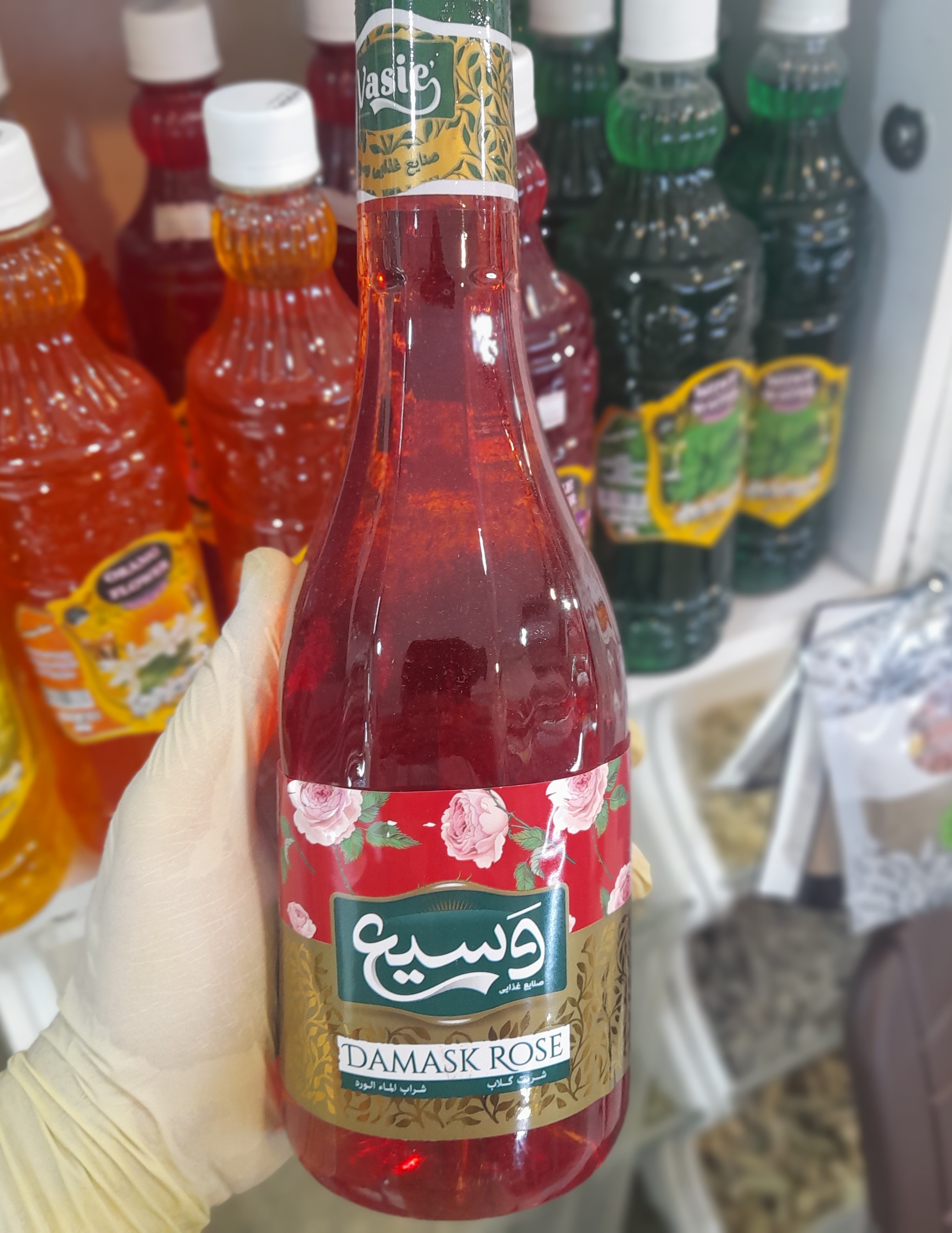 شربت گل محمدی وسیع
