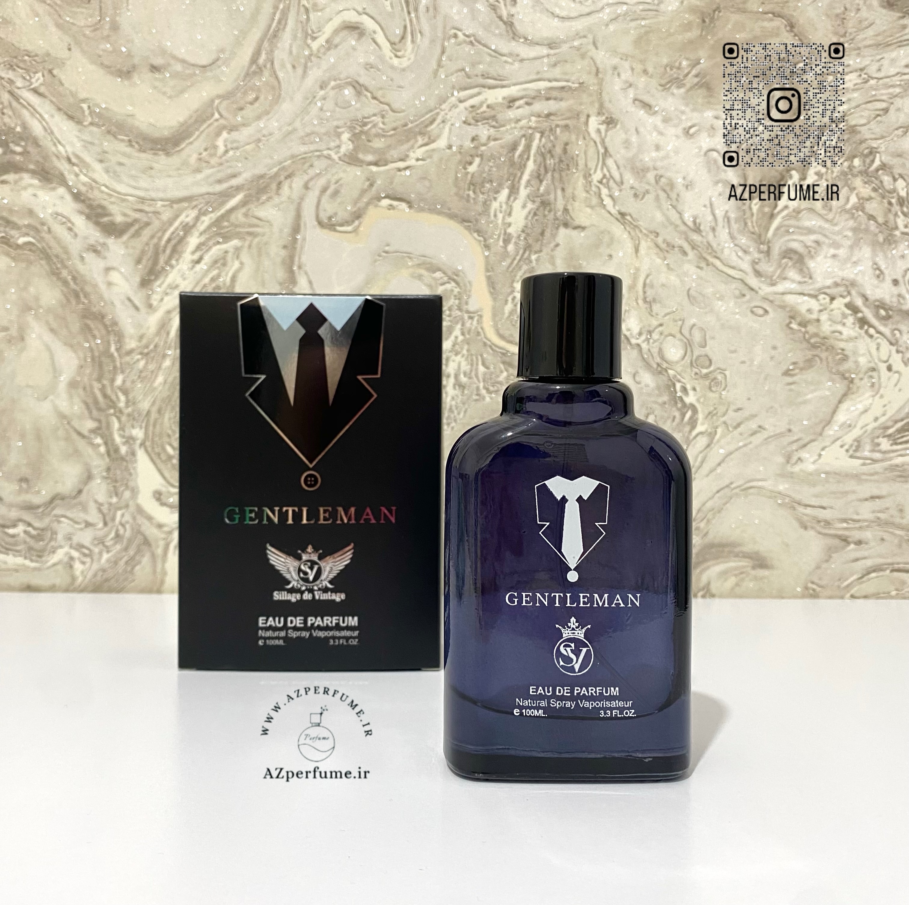 ادکلن جنتلمن ۱۰۰میل برند SV اماراتی | GENTELMAN