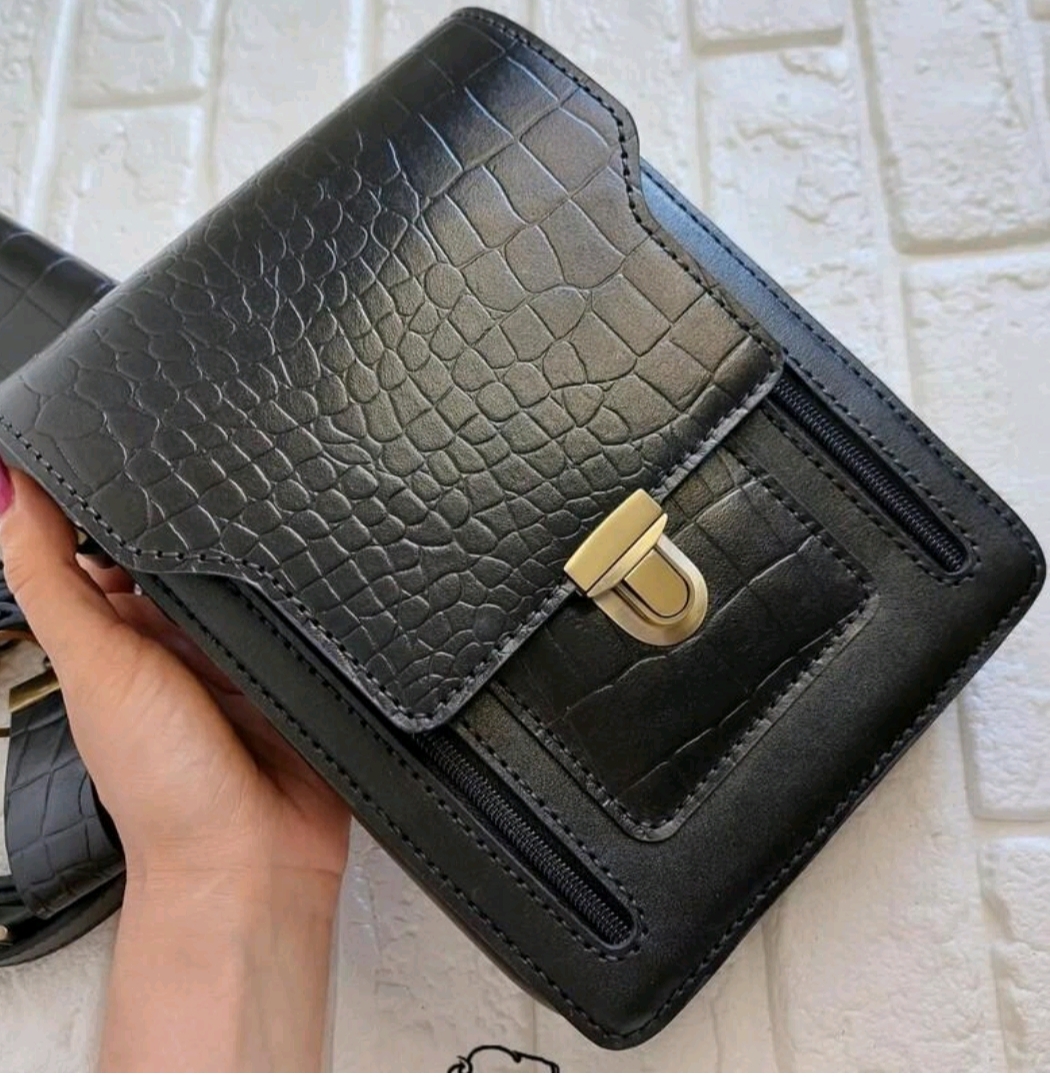 کیف دوشی چرم گاوی