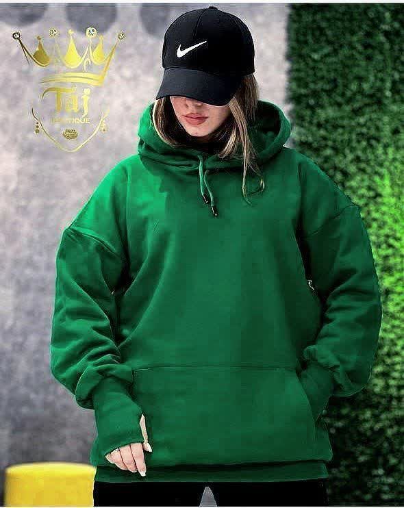 هودی بیسیک زنانه جنس دورس کرکی فری سایز 36 تا 44 - کد 9066