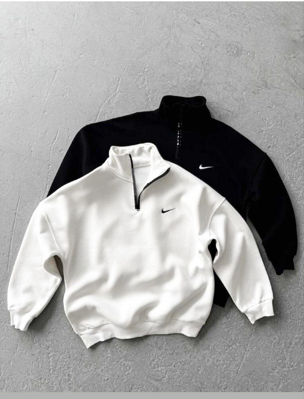 دورس نیم زیپ نایک زنانه جنس پنبه کرکی فری سایز 36 تا 42 - کد 3676