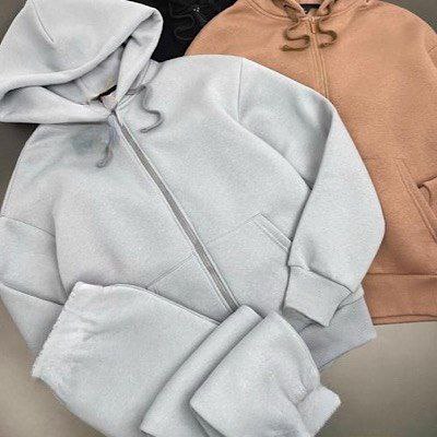 ست سویشرت و شلوار زنانه جنس دورس کرکی فری سایز 36 تا 46 - کد 8309