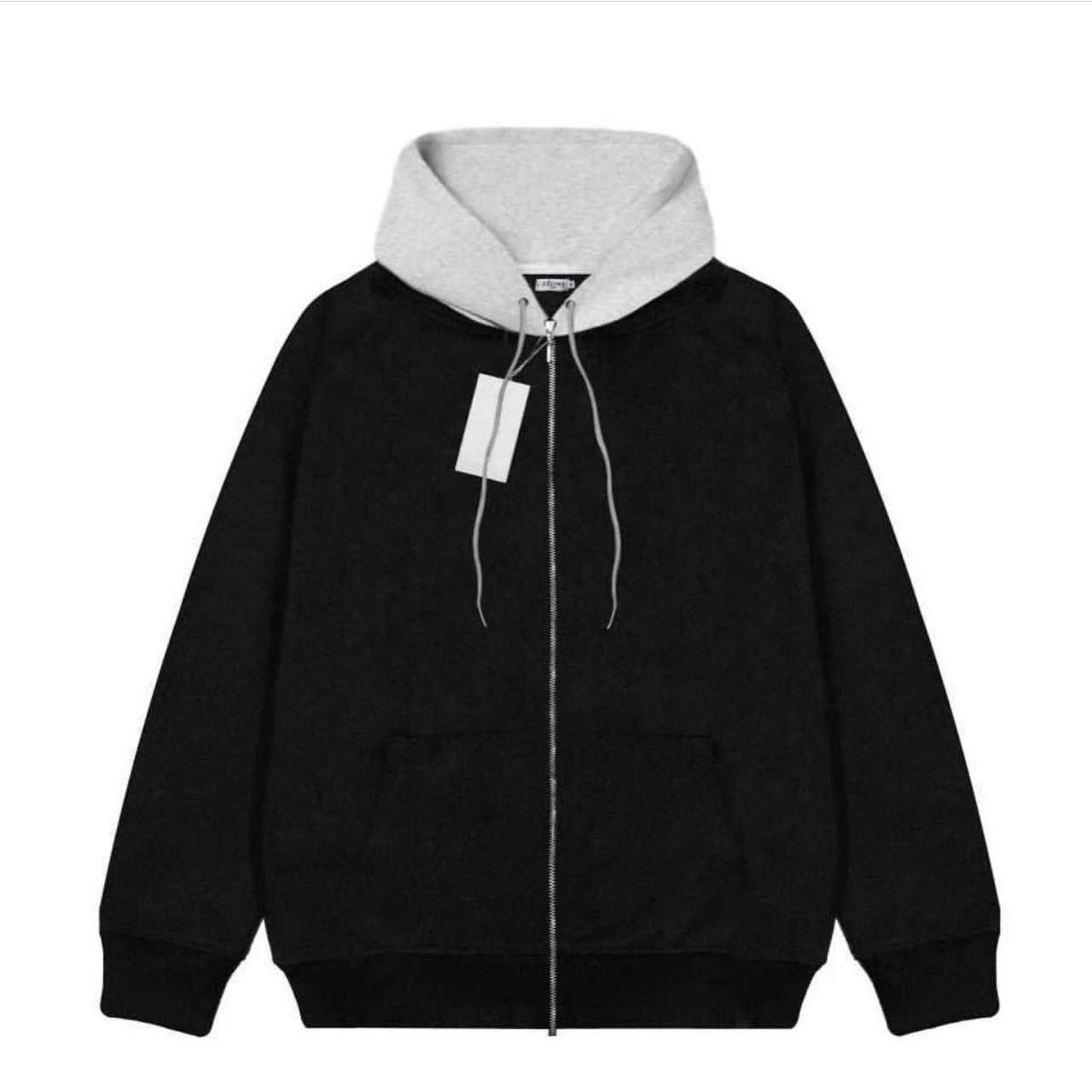 سویشرت کلاه دار زنانه جنس دورس کرکی فری سایز 36 تا 46 - کد 9179