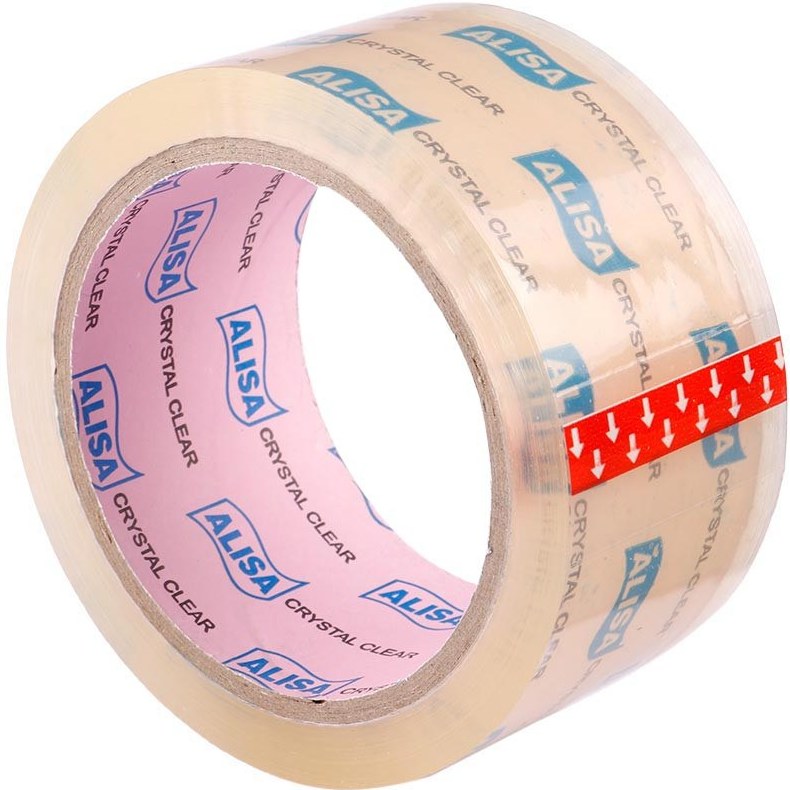 چسب پهن آلیسا مدل شیشه ای عرض 5 سانتی متر(تک فروشی)