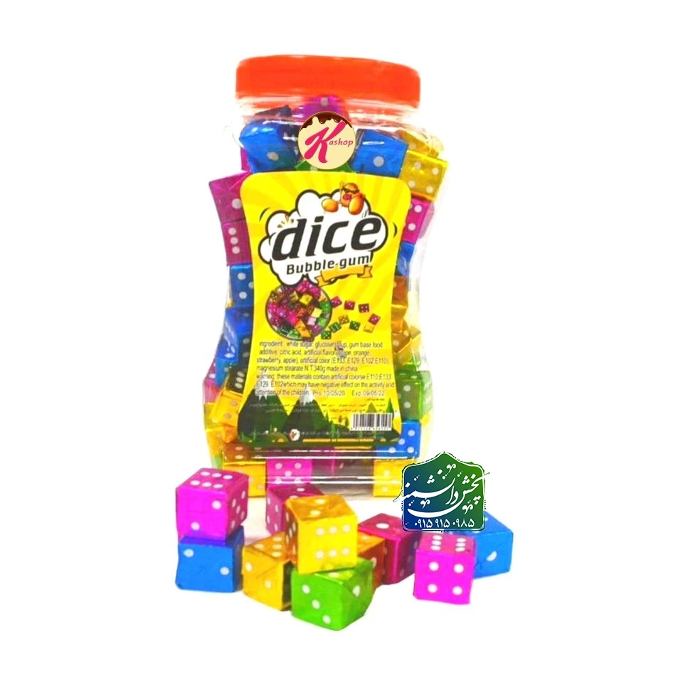 آدامس تاسی(تک فروشی)