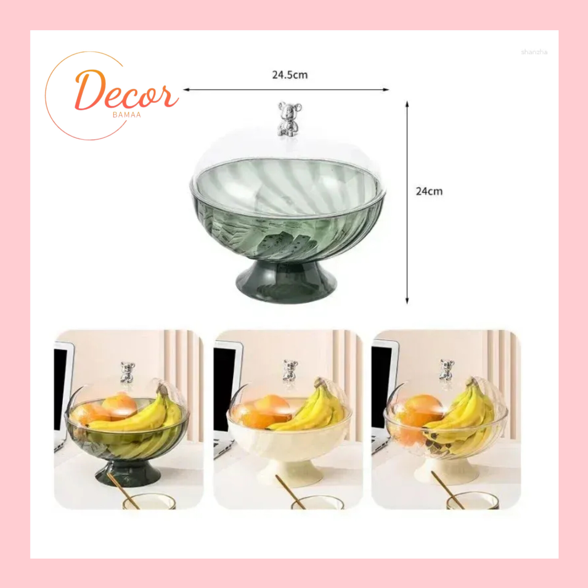 جا میوه ای ابکش دار پلی اتیلن