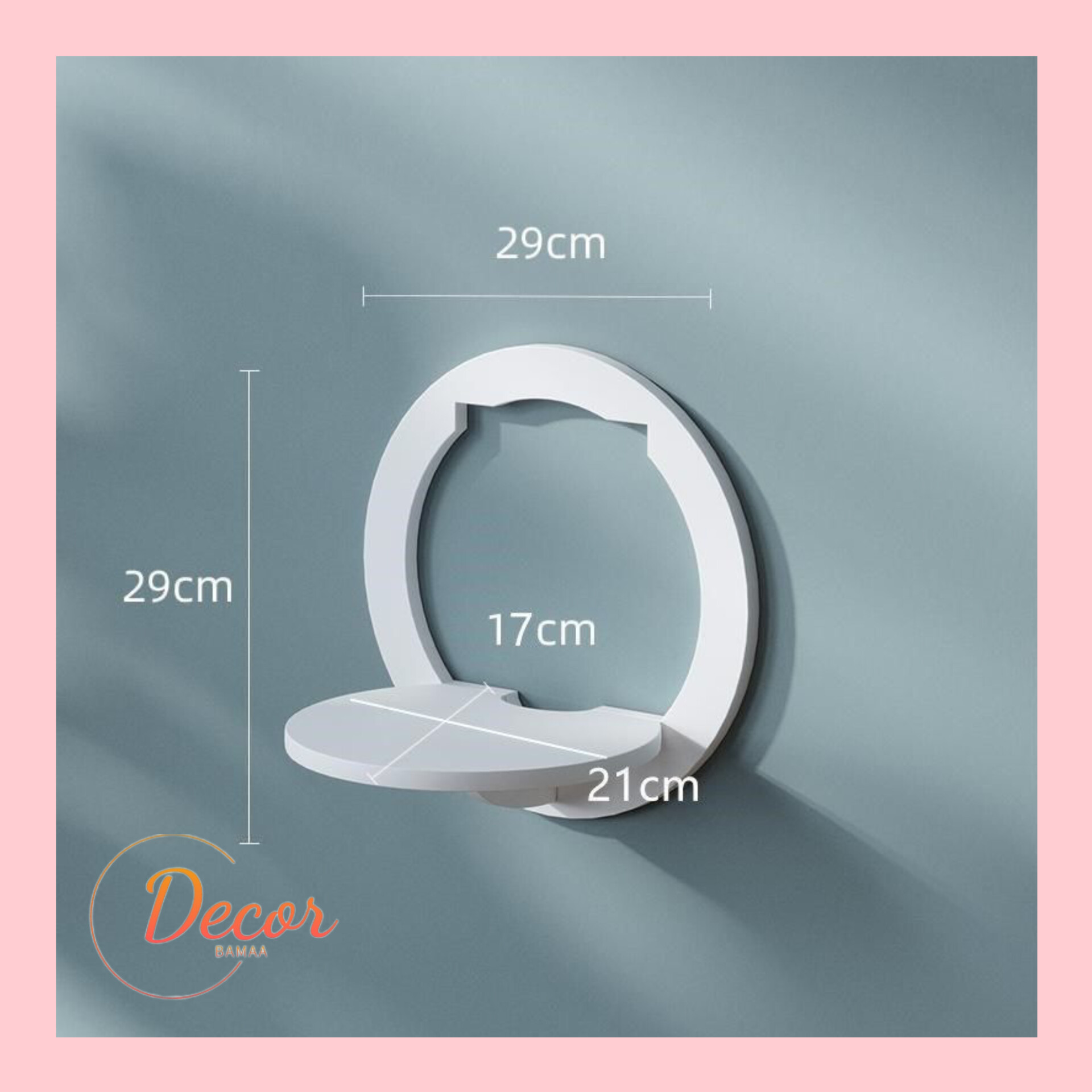 شلف دیواری دایره ای