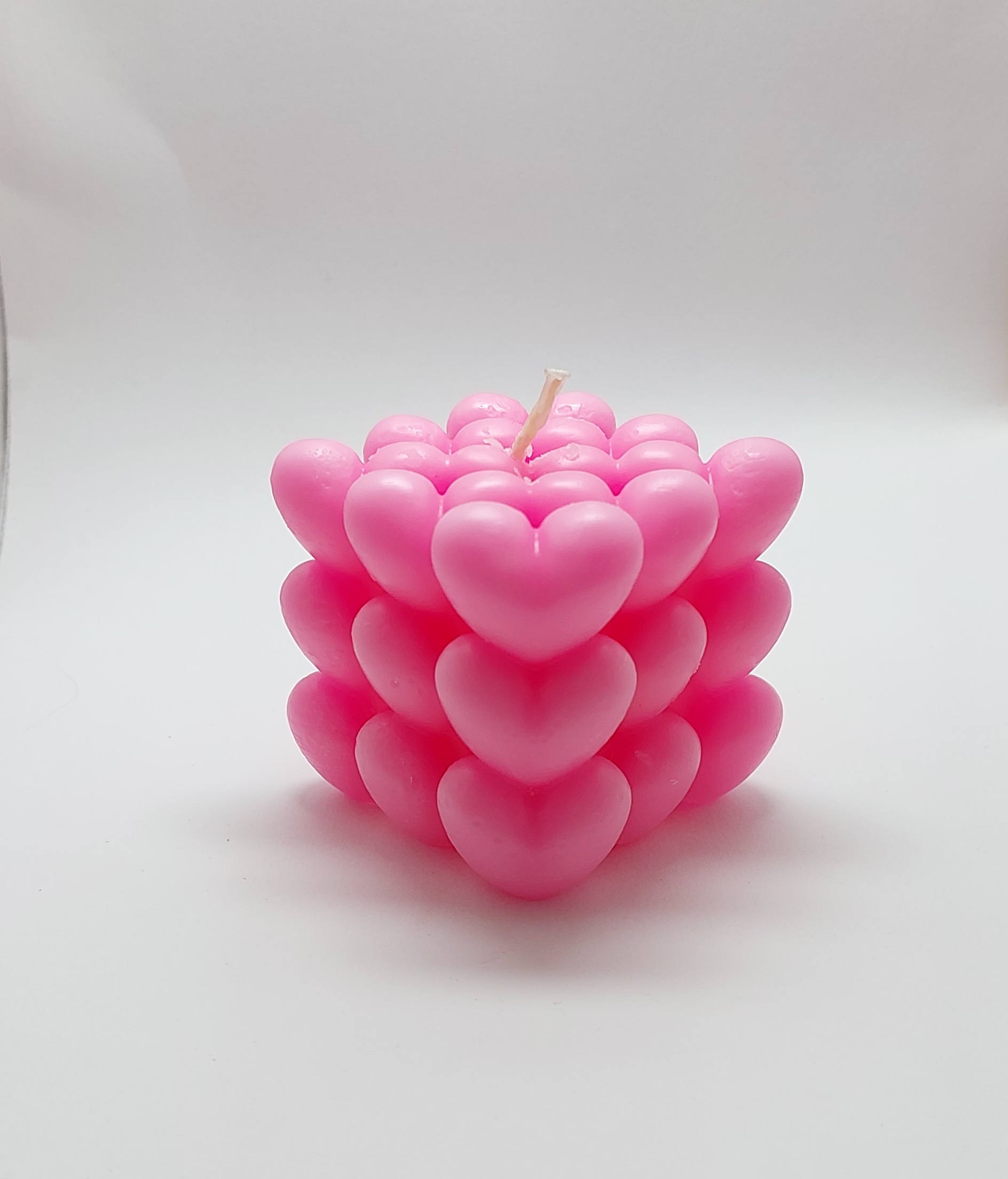 شمع روبیک قلب