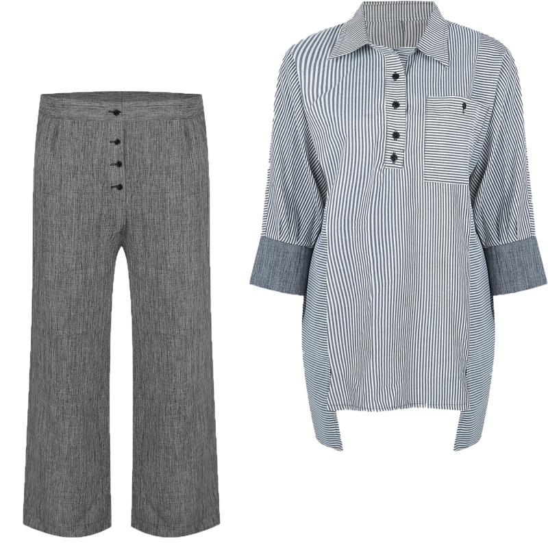 مانتو و شلوار زنانه کد 742