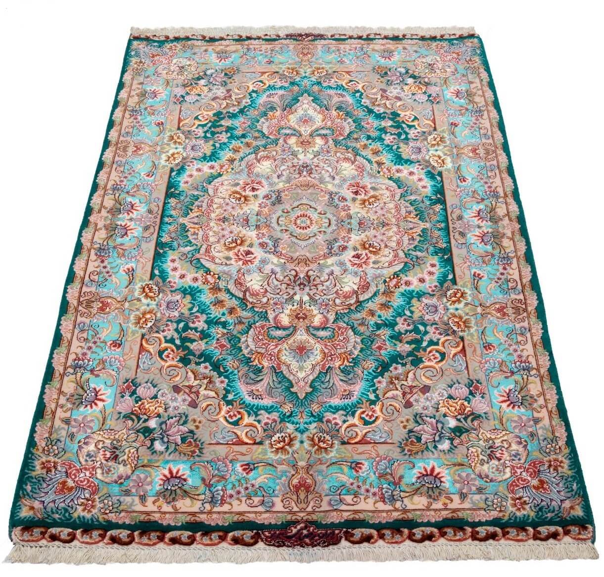 فرش دستباف ذرع و نیم سی پرشیا کد 172040