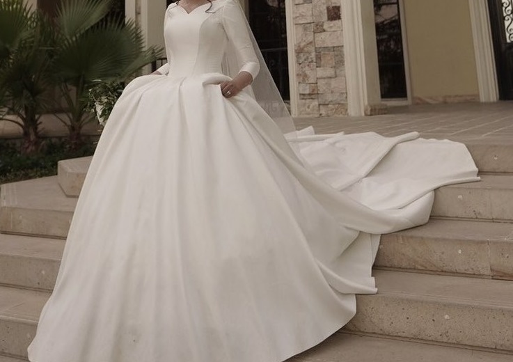 لباس عروس کد 841