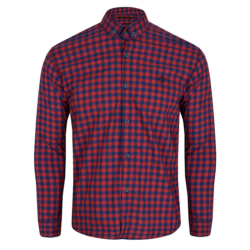 پیراهن آستین بلند مردانه کد 2513